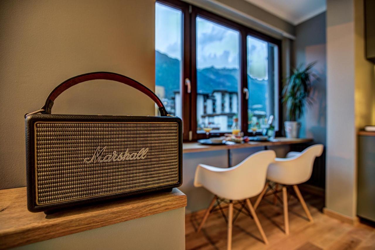 Chamonix City Center Luxury Studio Apartment Exterior foto