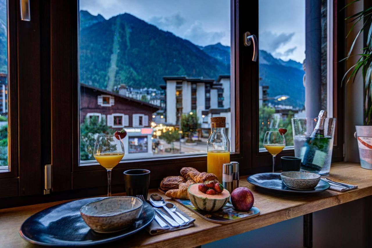 Chamonix City Center Luxury Studio Apartment Exterior foto