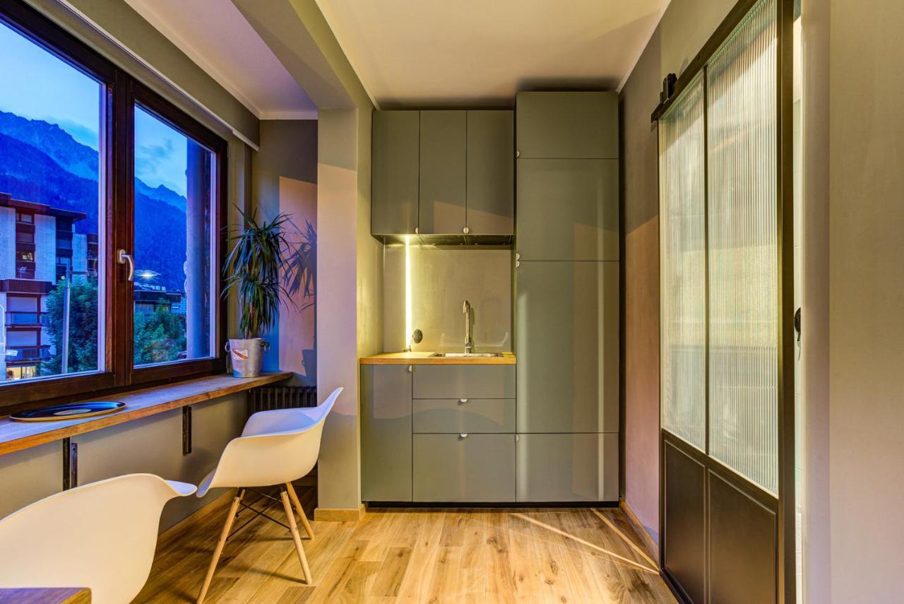 Chamonix City Center Luxury Studio Apartment Exterior foto